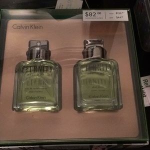 Calvin Klein Eternity Gift Set 3.4 oz each